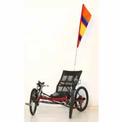 SoundWinds Fanion Recumbent Bike Flag - Orange 9 SoundWinds Fanion Recumbent Bike Flag - Orange