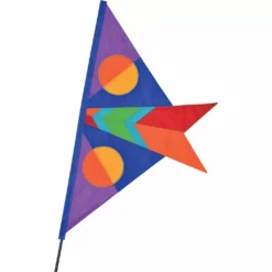 SoundWinds Falcon Recumbent Bike Flag - Purple