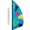 Premier Kites 3.5 Ft. Recumbent Bike Feather Banner - Marine Jazz Recumbent Bike Flags 1 Premier Kites 3.5 Ft. Recumbent Bike Feather Banner - Marine Jazz Recumbent Bike Flags