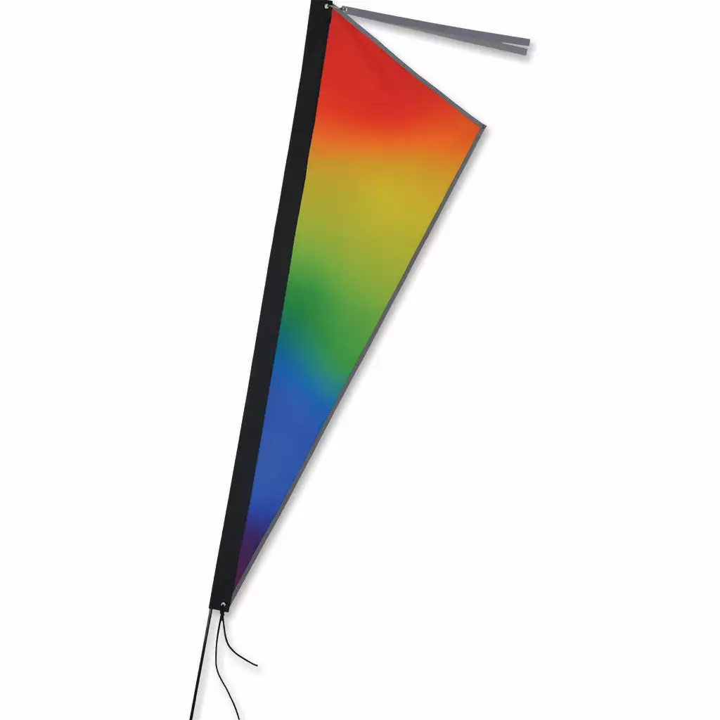Premier Kites Recumbent Bike Flags Apex Bike Flag - Rainbow 3 Premier Kites Recumbent Bike Flags Apex Bike Flag - Rainbow