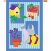 Accent Home & Garden Accent 34 In. Flag - Provencale Garden 1 Accent Home & Garden Accent 34 In. Flag - Provencale Garden
