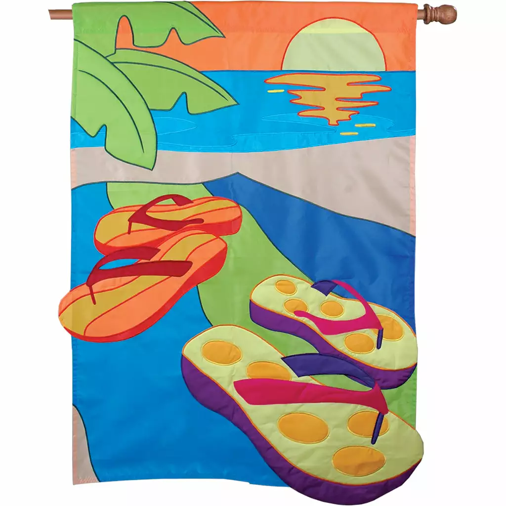 Accent Home & Garden Prestige Flag - Flip Flops Accent 3 Accent Home & Garden Prestige Flag - Flip Flops Accent