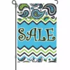 Accent Home & Garden 12 In. Flag - Paisley Sale Accent 2 Accent Home & Garden 12 In. Flag - Paisley Sale Accent
