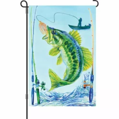 Accent Home & Garden 12 In. Flag - Bass