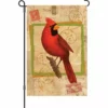 Accent Home & Garden 12 In. Flag - Happy Cardinal