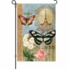 Accent Home & Garden 12 In. Flag - Unique Butterflies