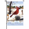 Accent Home & Garden 12 In. Flag - Cardinal Morning