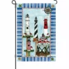 Accent Home & Garden 12 In. Flag - Eastern Lighthouses Accent