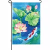 Accent Home & Garden 12 In. Flag - Lotus Koi