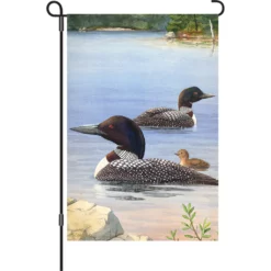 Accent Home & Garden 12 In. Flag - Loon Family