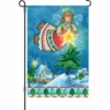 Accent Home & Garden Accent 12 In. Flag - Happy Christmas A