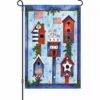 Accent Home & Garden Accent 12 In. Flag - Red White Blue Birdhouse 2 Accent Home & Garden Accent 12 In. Flag - Red White Blue Birdhouse