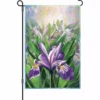 Accent Home & Garden Accent 12 In. Flag - Blue Iris