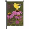 Accent Home & Garden Accent 12 In. Flag - Goldfinch On Cone