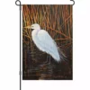 Accent Home & Garden 12 In. Flag - Egret Accent