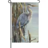 Accent Home & Garden 12 In. Flag - Peaceful Heron Accent
