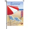 Accent Home & Garden Accent 12 In. Flag - Patriotic Beach Chair