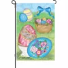 Accent Home & Garden 12 In. Flag - Elegant Easter Eggs Accent