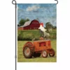 Accent Home & Garden 12 In. Flag - Farmers Market Rooster