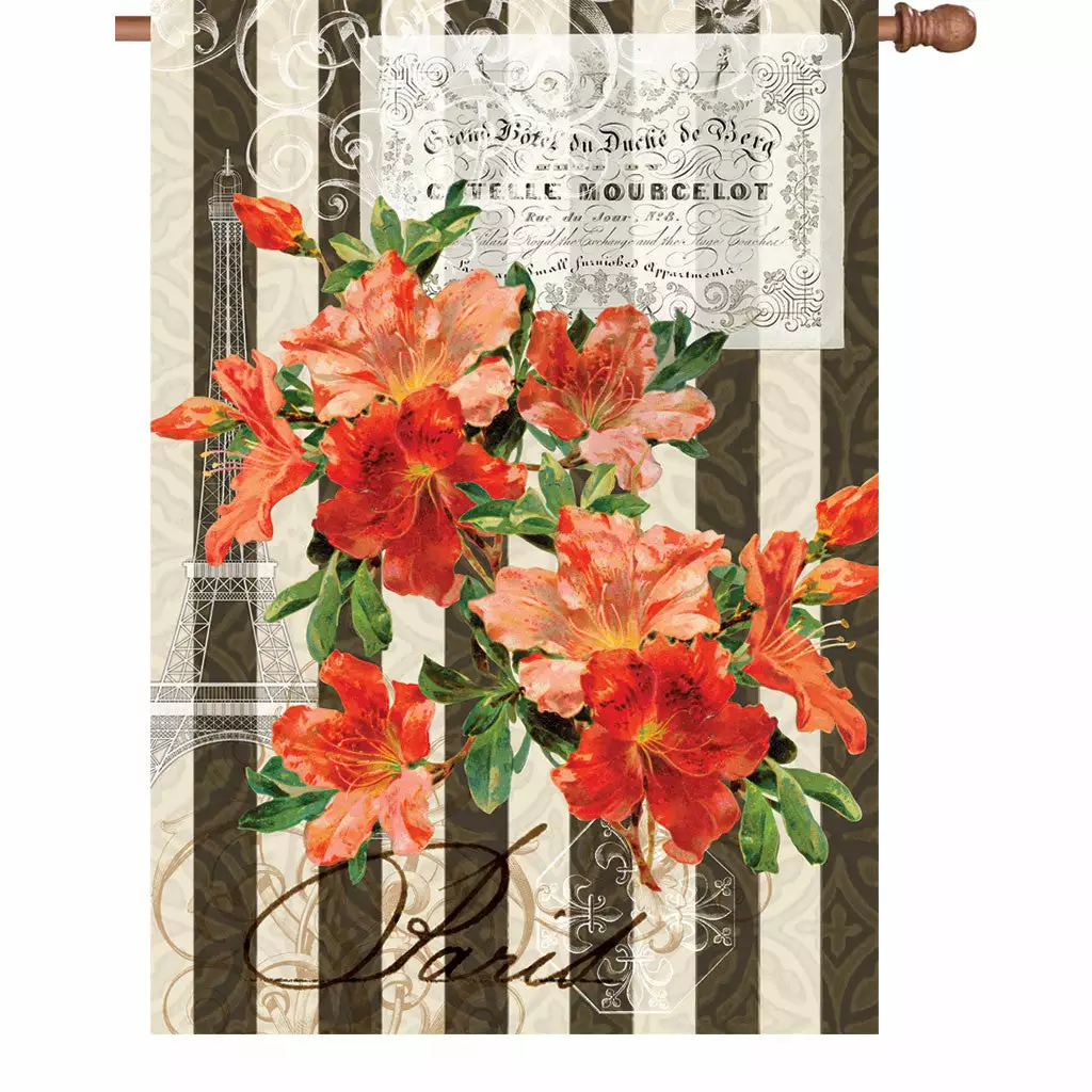 Accent Home & Garden 28 In. Flag - Springtime Azalea Accent 3 Accent Home & Garden 28 In. Flag - Springtime Azalea Accent