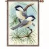 Accent Home & Garden 28 In. Flag - Chickadee Vignette
