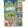 Accent Home & Garden 28 In. Flag - Welcome To Camp