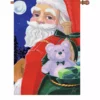 Accent Home & Garden 28 In. Flag - Santa Accent