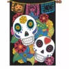 Accent Home & Garden Accent 28 In. Flag - Sugar Skulls