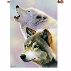 Accent Home & Garden Accent 28 In. Flag - Wolves Are Forever