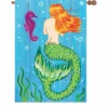 Accent Home & Garden Summer 28 In. Flag - Mermaid & Seahorse 2 Accent Home & Garden Summer 28 In. Flag - Mermaid & Seahorse