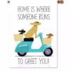 Accent Home & Garden 28 In. Flag - Home Is Where Someone Runs To Greet You! Accent