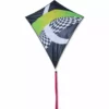 Kites 38 In. Travel Diamond Kite - Neon Tron