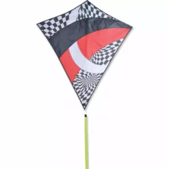 Kites 38 In. Travel Diamond Kite - Tecmo Tron