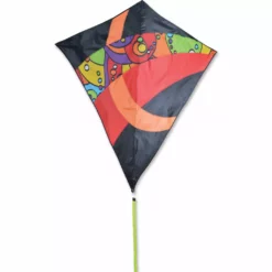 Kites 52 In. Travel Diamond Kite - Orbit Tron Premier Kites