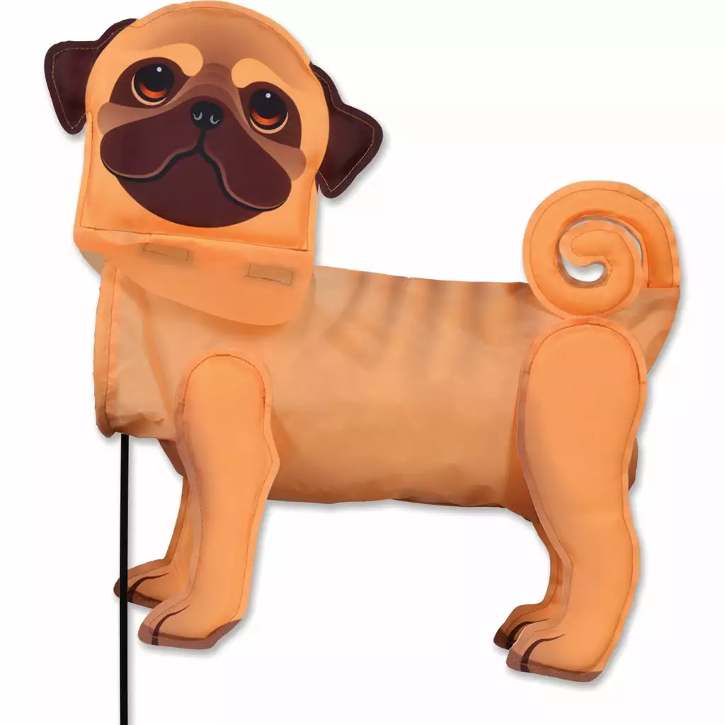 Premier Kites & Designs NEW WindGarden Windicator Weather Vane - Pug 3 Premier Kites & Designs NEW WindGarden Windicator Weather Vane - Pug