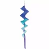 SoundWinds Small Fusilli Spinning Windsock - Blue Windsocks 2 SoundWinds Small Fusilli Spinning Windsock - Blue Windsocks