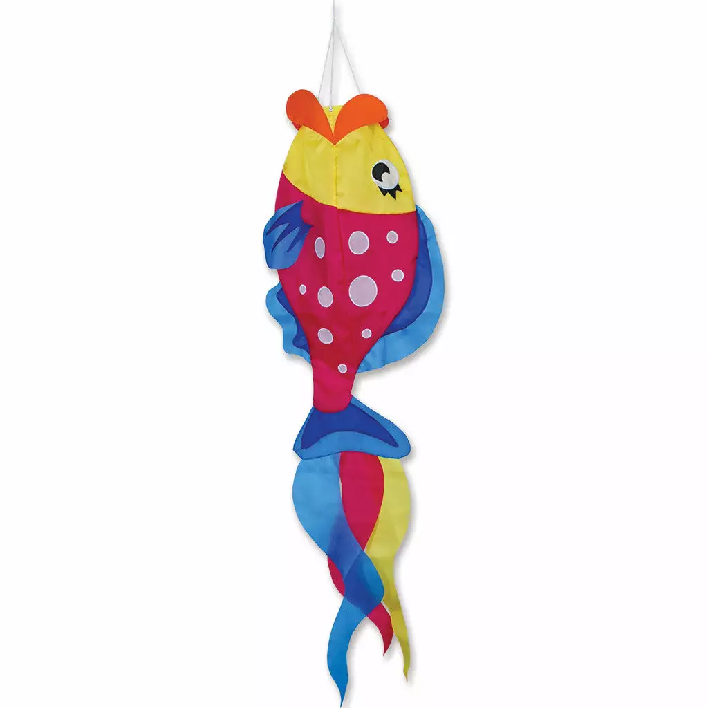 WindGarden WindGarden Polka Dot Parrot Fish Windsock 3 WindGarden WindGarden Polka Dot Parrot Fish Windsock