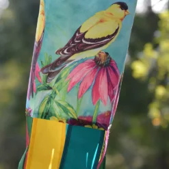 WindGarden Windsock - Summer Goldfinches