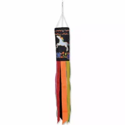 Accent Home & Garden Everyday Windsocks Embroidered Applique Windsock - Unicorn Party