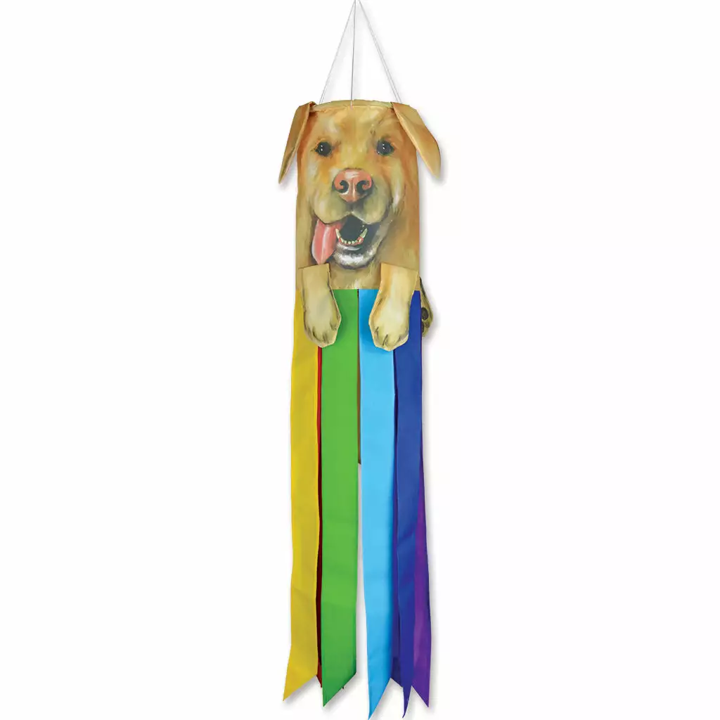 Accent Home & Garden Pet Windsock - Yellow Labrador Retriever Accent 3 Accent Home & Garden Pet Windsock - Yellow Labrador Retriever Accent