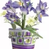 Accent Home & Garden - Sale Flower Pot Cover - Trendi Confetti Accent