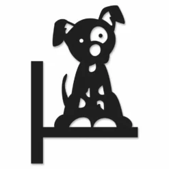 Accent Home & Garden Puppy Flag Finial