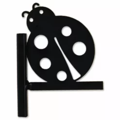 Accent Home & Garden Ladybug Flag Finial