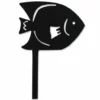 Accent Home & Garden Fish Flag Finial Accent 1 Accent Home & Garden Fish Flag Finial Accent