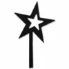 Accent Home & Garden Star Flag Finial Accent