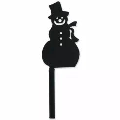 Accent Home & Garden Snowman Flag Finial Accent