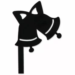 Accent Home & Garden Bells Flag Finial