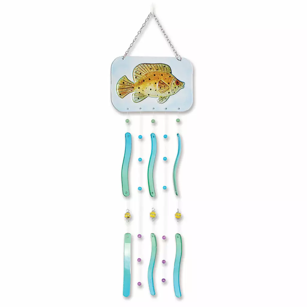 WindGarden Fish Wind Chime - Spotted Grouper 3 WindGarden Fish Wind Chime - Spotted Grouper
