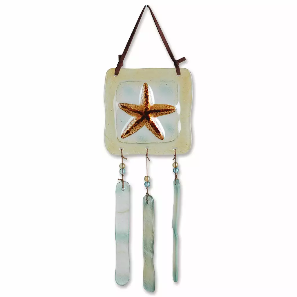 WindGarden WindGarden Glass Terra Wind Chime - Starfish 3 WindGarden WindGarden Glass Terra Wind Chime - Starfish