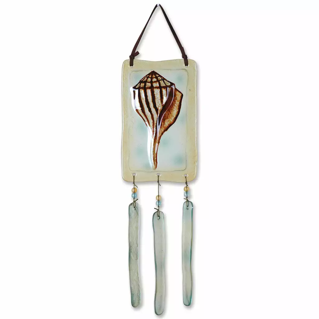 WindGarden WindGarden Glass Terra Wind Chime - Whelk 3 WindGarden WindGarden Glass Terra Wind Chime - Whelk